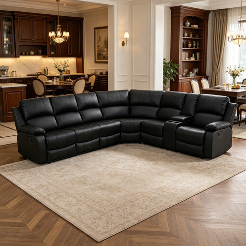 Black breathable semi - semi, pu