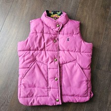 Joules Girls Pink Quilted
