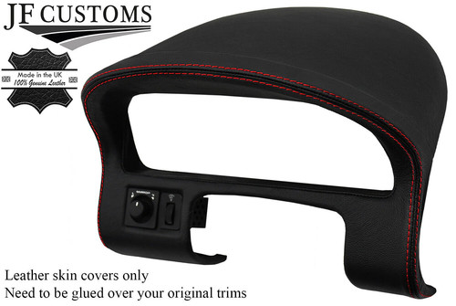Red stitch leather - stitch, speedo