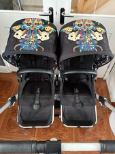 Bugaboo Donkey2 Twin Double Pushchair - Limited Edition X Niark1 - For Twins