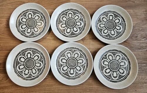 Plate vint 70s - 6x, plate/