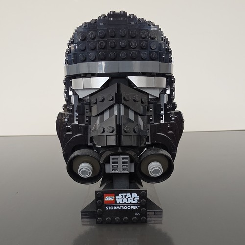 Lego star wars moc helmet - star,