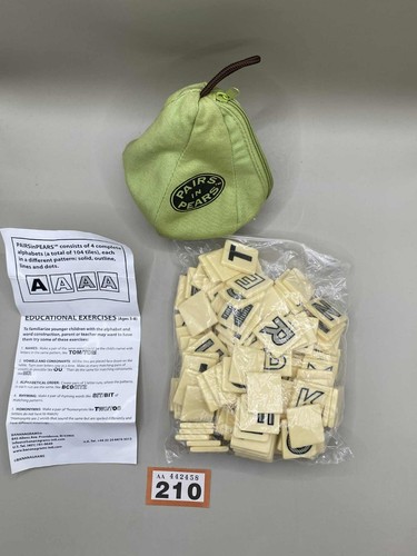 Pairs pears bananagrams - pears, by