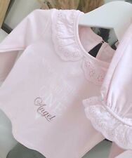 Personalised Children's Frill Pyjamas~When I Wake Up ~ Birthday PJs  ~ Age Name