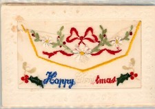 WW1 SILK EMBROIDERED ENVELOPE
