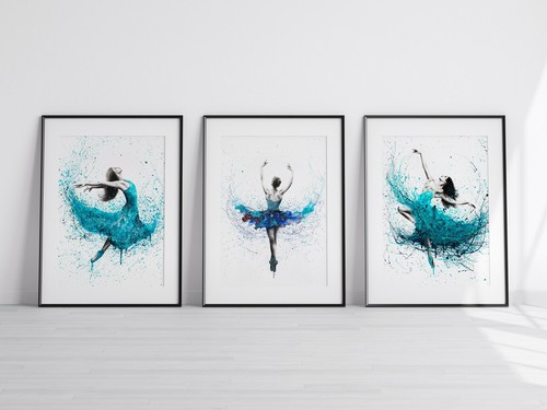 Ballerina print set 3 - set,