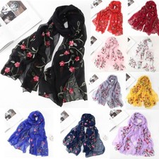 Women's Embroidered Chiffon
