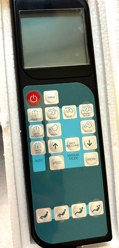 Pedicure chair remote - chair, control