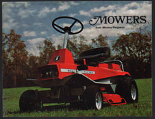 1973 Massey Ferguson Lawn Mowers Brochure Leaflet