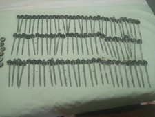 90 x 14cm Galvanised Corrugated Roofing Screws (+ Rubber Seals & Washers) Unused