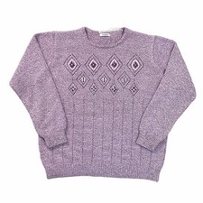 Damart Pink Knit Jumper