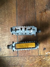 NS Aluminium Rat Trap Pedals 9/16" Vintage Retro Steel Road City Bike Raleigh