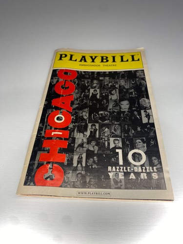 Chicago revival playbill - chicago,