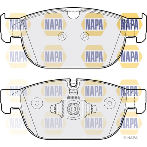 Brake pads set - set, v60