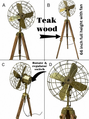 Antique style oscillating - style,