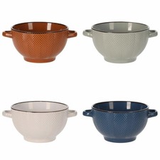 Soup bowls with handles - soup,