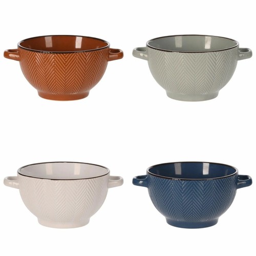 Soup bowls with handles - bowls,