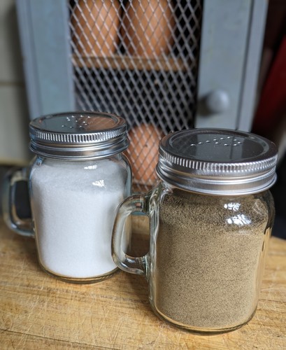 Mini mason style - glass, jar