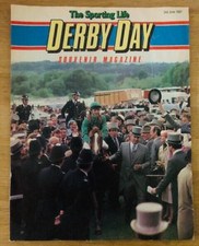 THE SPORTING LIFE DERBY DAY SOUVENIR MAGAZINE 3RD JUNE 1987 - P/B 