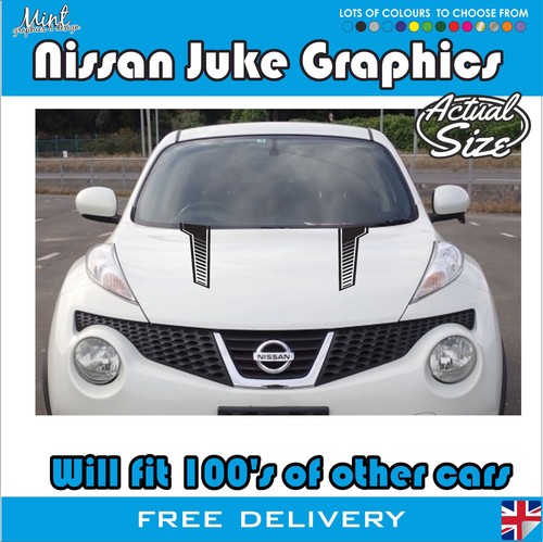 Nissan juke bonnet stripes - juke,