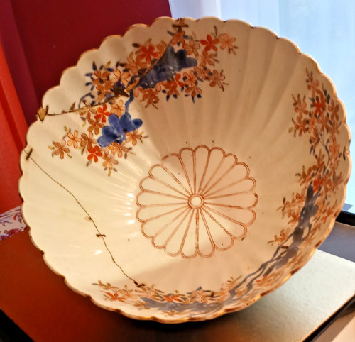 Imari porcelain plate floral