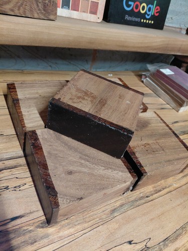 Tanga bowl blank 4x4x - bowl, 2"