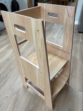 Kitchen Helper Kids Step Stool Wooden
