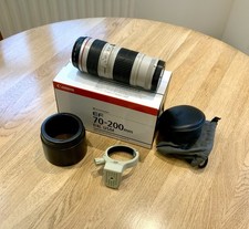 Canon EF 70-200 Zoom Lens. F4 USM Motor Superb condition