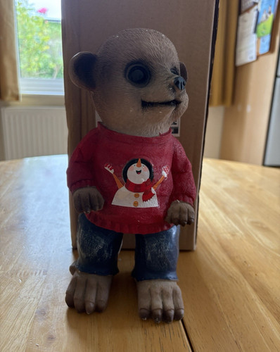 Meerkat christmas jumper - meerkat,