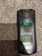 Lynx AFRICA 25 YEARS LIMITED EDITION BOTTLE ** EMPTY **