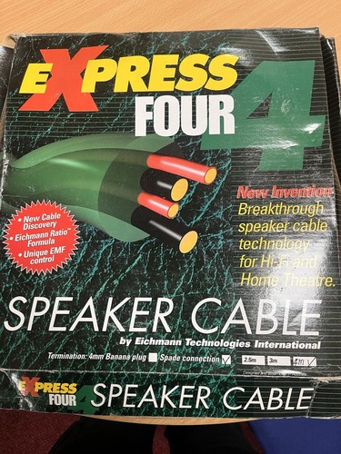 Eichmann speaker cableswith - speaker,