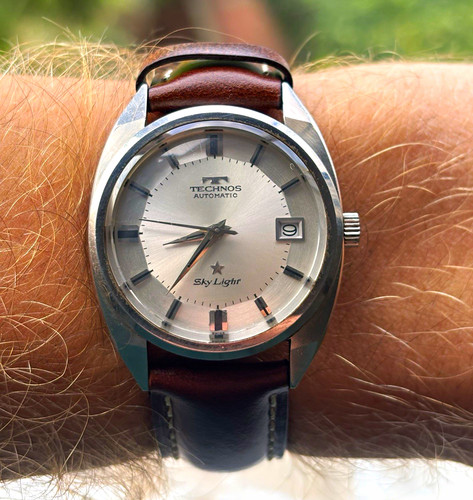 Pie pan dial - pie-pan, technos