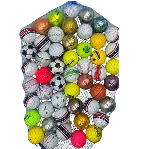 Novelty golf balls assorted - golf,