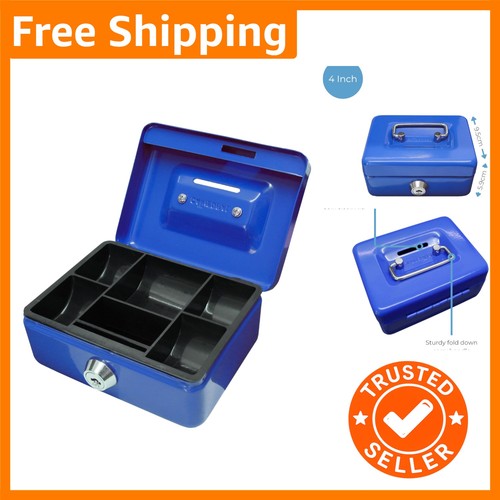 Lockable money box with key - box, |