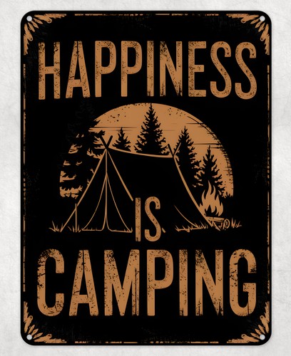 Happiness camping tent - is,