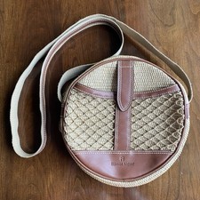 Vtg ETIENNE AIGNER Purse Woven