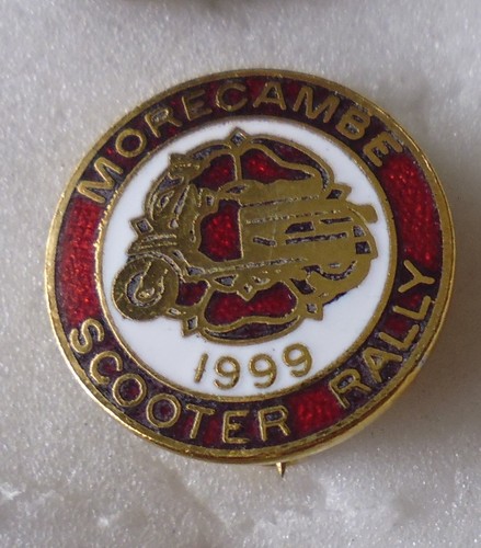 Scooter rally enamel - pin, badge