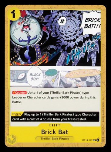 Brick bat op14 117 the - bat,