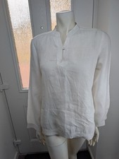 MONSOON 100% Linen White Boho