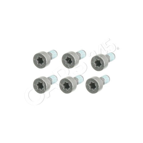 Flywheel screw set - screw, blue