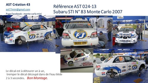 Decal subaru impreza - 43,