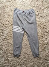 Rare Thom Browne Cashmere Gray Joggers Bottoms Size 4 (XL)