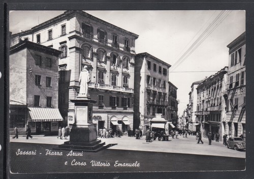 Postcard sassari piazza azuni - postcard,