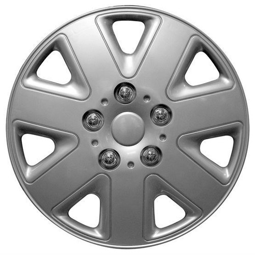 Pair silver caravan - 14",