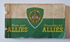 Vintage WW2 Era Know Your