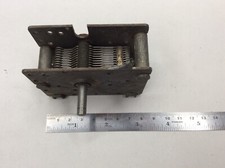 3 VARIABLE CAPACITOR TUNER RADIO HAM ALL WITH 1/4" SHAFT