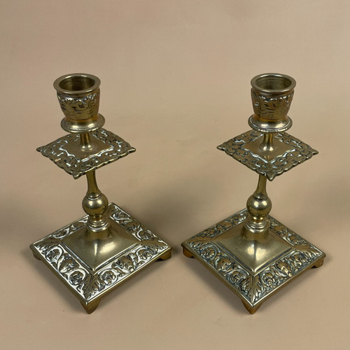 Antique matching pair - antique, gold