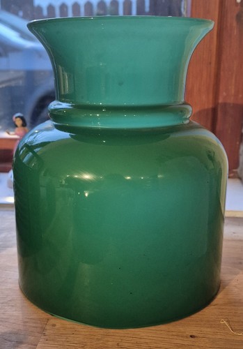Green student oil lamp - green,