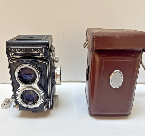 Vintage rolleiflex t film - vintage,
