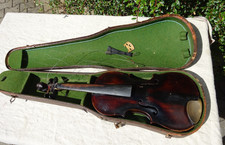 Vintage Violin Lion Head